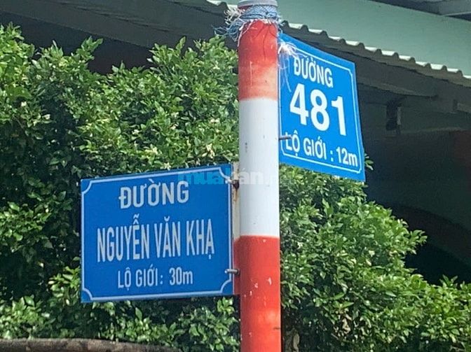BÁN LÔ ĐẤT MẶT TIỀN ĐƯỜNG 481, NGUYỄN VĂN KHẠ – PHẠM VĂN CỘI, CỦ CHI