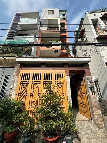 Bán căn hộ dịch vụ 16p 4,8x21m nở hậu 7,5m 1trệt 4 lầu, HXH Q7, 13,1tỷ