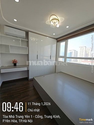 Chính chủ! Bán căn hộ TRUNG YÊN 1-125M2, 4PN-3WC, nhà đẹp!