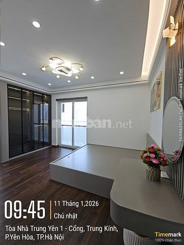 Chính chủ! Bán căn hộ TRUNG YÊN 1-125M2, 4PN-3WC, nhà đẹp!