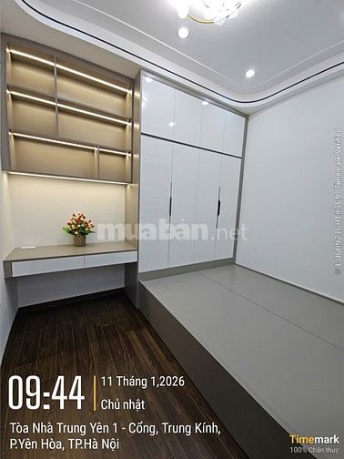 Chính chủ! Bán căn hộ TRUNG YÊN 1-125M2, 4PN-3WC, nhà đẹp!