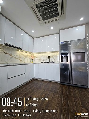 Chính chủ! Bán căn hộ TRUNG YÊN 1-125M2, 4PN-3WC, nhà đẹp!