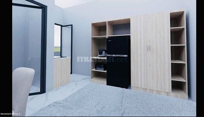 Bán CHDV hẻm xe hơi Dương Quảng Hàm,f5, dt 4x11m, trệt,4 lầu