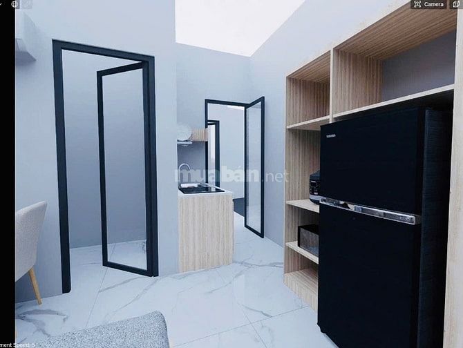 Bán CHDV hẻm xe hơi Dương Quảng Hàm,f5, dt 4x11m, trệt,4 lầu