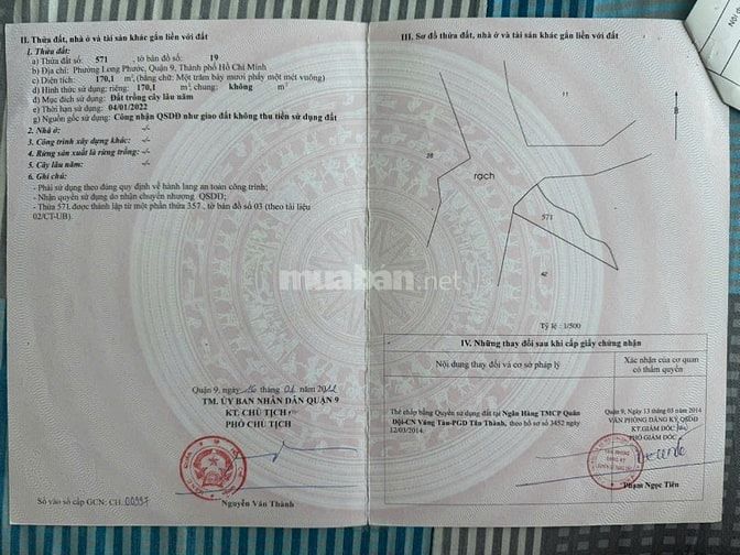 Khu nhà vườn gần vinhome quận 9,liền kề  đường số 4 , giá 10triệu/m2