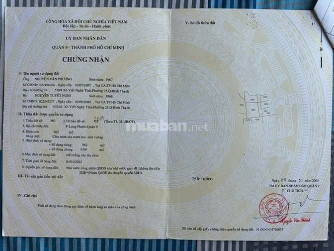 Khu nhà vườn gần vinhome quận 9,liền kề  đường số 4 , giá 10triệu/m2