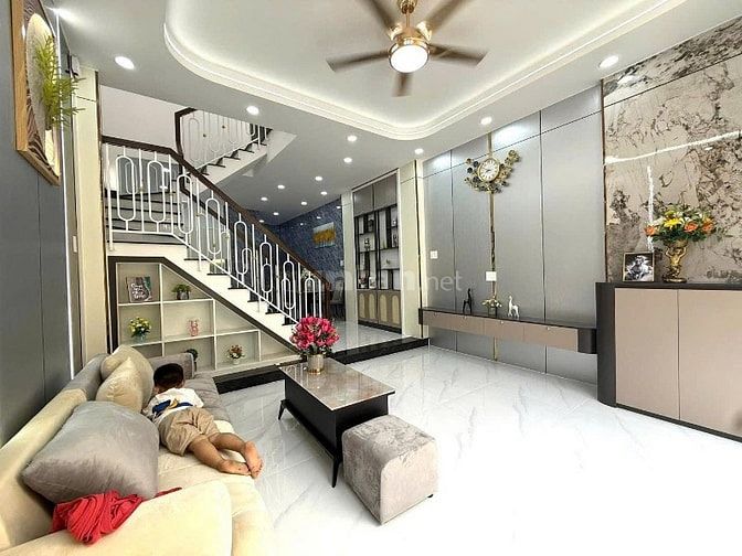 BÁN NHÀ TRUNG TÂM TRƯỜNG ĐH Đ HUỲNH MẪN ĐẠT,BÌNH THẠNH,GIÁ CHỈ 1,840TỶ