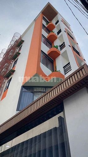 CHDV góc 2MT 87m2 6 tầng 15p 1MB thang máy hxh Huỳnh Văn Nghệ Tân Bình