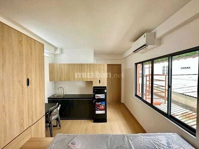 CHDV góc 2MT 87m2 6 tầng 15p 1MB thang máy hxh Huỳnh Văn Nghệ Tân Bình