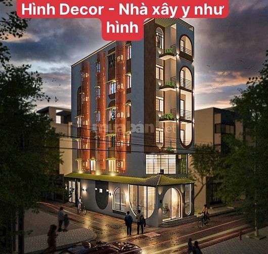CHDV góc 2MT 87m2 6 tầng 15p 1MB thang máy hxh Huỳnh Văn Nghệ Tân Bình