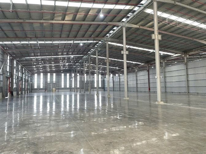 Cho thuê kho xưởng KV: 8.000m2 ,Cụm CN Bến Lức ,Long An ,PCCC tự động 