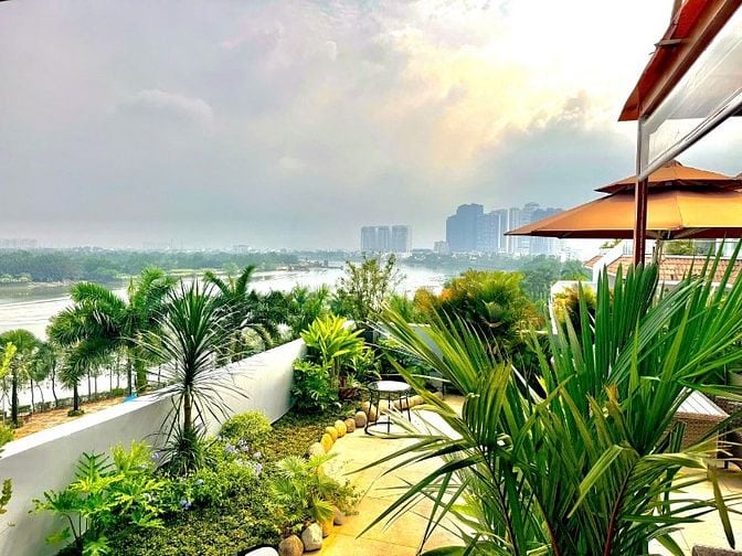 Bán căn hộ dịch vụ khu phố Tây Thảo Điền Quận 2 có nguồn thu ổn định