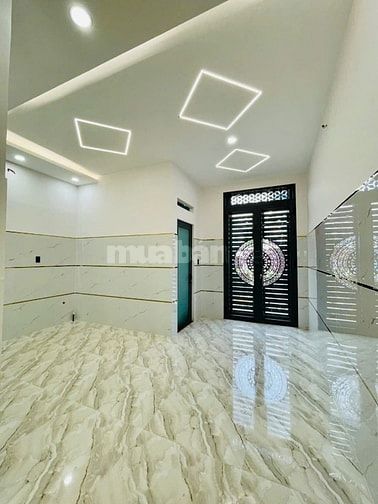 Nhà 2 mặt hẻm 12m dt5,2 x 22m=112m2 đúc 2 lầu 5pn Lê Văn Quới Bình Tân