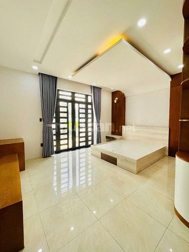 Nhà 2 mặt hẻm 12m dt5,2 x 22m=112m2 đúc 2 lầu 5pn Lê Văn Quới Bình Tân