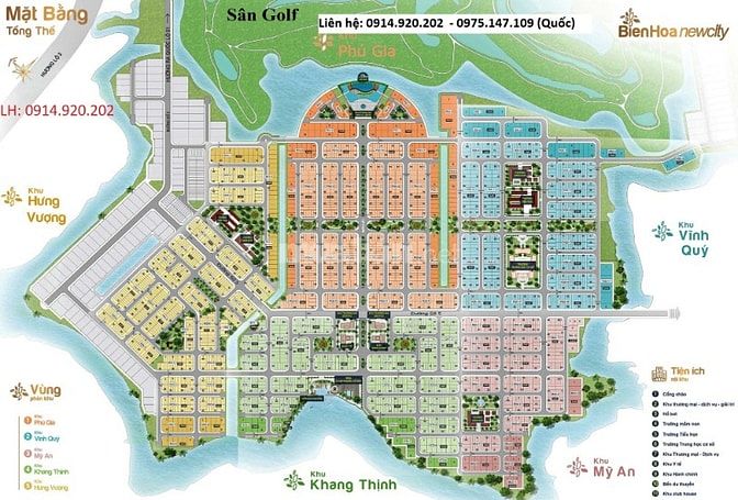 Cập nhật Rổ hàng đất nền Khu Phú Gia, Dự án Biên Hoà New City mới nhất