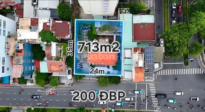 Bán biệt thự 713m2 - Góc 2MT Điện Biên Phủ Q3, Gần Nam Kỳ Khởi Nghĩa