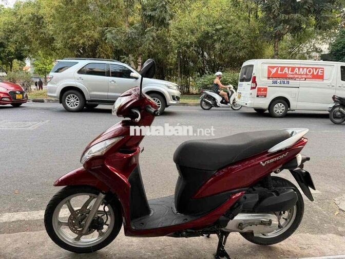 Honda Vision 2013 đỏ đô cần bán - Muaban.net