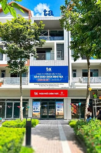 Thuê Shophouse Artisan Park TP Mới trực tiếp CĐT, Free 6 tháng
