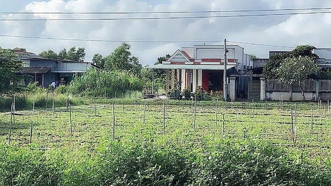 BÁN ĐẤT 406,2M2 GCĐ TIỀN GIANG  GẦN UBND XÃ TĂNG HOÀ SHR HXH SÁT MT  
