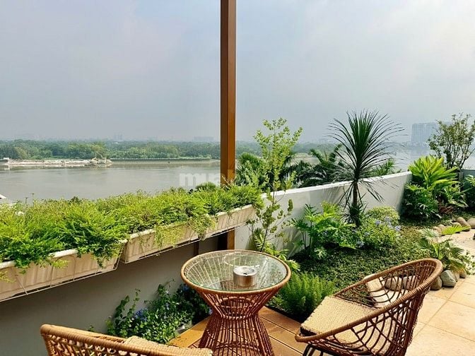 Bán căn hộ dịch vụ 244m2, 118 tỷ, đường số 1, Thảo Điền, Q2, view đẹp,