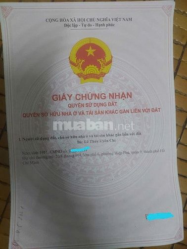 Bán Gấp Đất Đường Lê Hồng Phong Nhơn Trạch Giá Rẻ 