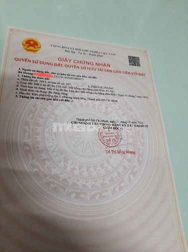 Cần bán nhà mặt tiền kế các công ty sản xuất 