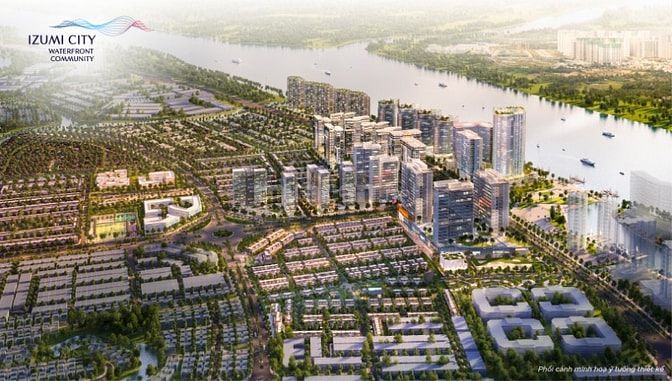 Săn Nhà phố vườn Izumi City giá thấp nhất - Hàng hiếm còn sót lại 
