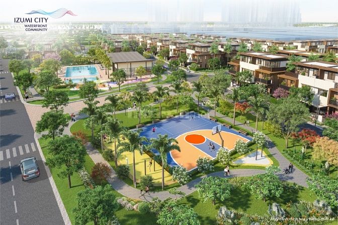 Săn Nhà phố vườn Izumi City giá thấp nhất - Hàng hiếm còn sót lại 