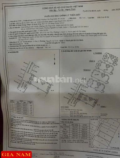 BÁN NHÀ HẺM : 59 / 41B PHẠM VIẾT CHÁNH - P. CẦU ÔNG LÃNH - Q. 1 - HCM