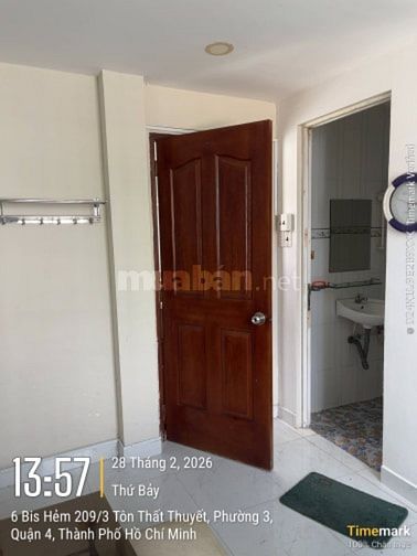Chính chủ Bán nhà 4x18m 3 tầng 217/5 Tôn Thất Thuyết P3 Q4
