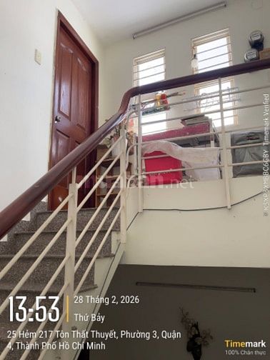Chính chủ Bán nhà 4x18m 3 tầng 217/5 Tôn Thất Thuyết P3 Q4