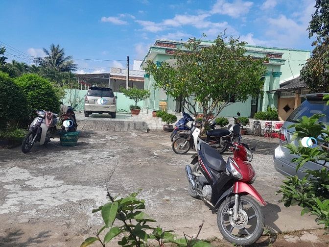 Đất vườn có thổ và nhà cấp 4, MT đường tại biển Tân Thành,Gò Công Đông