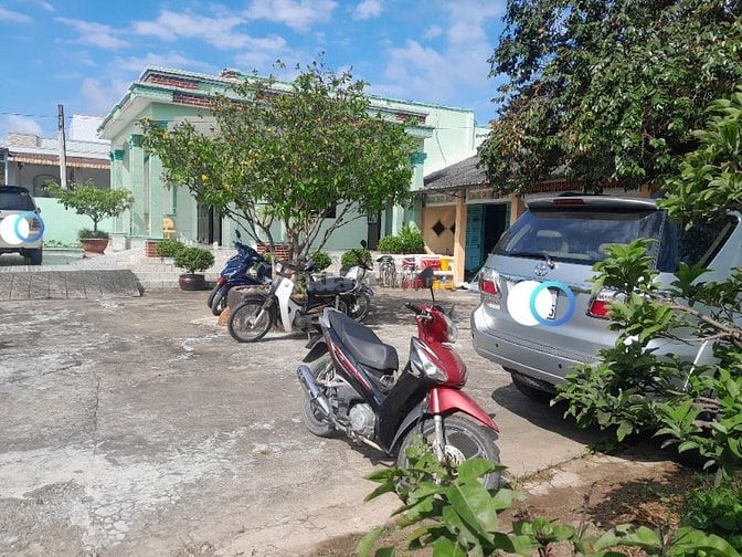 Đất vườn có thổ và nhà cấp 4, MT đường tại biển Tân Thành,Gò Công Đông
