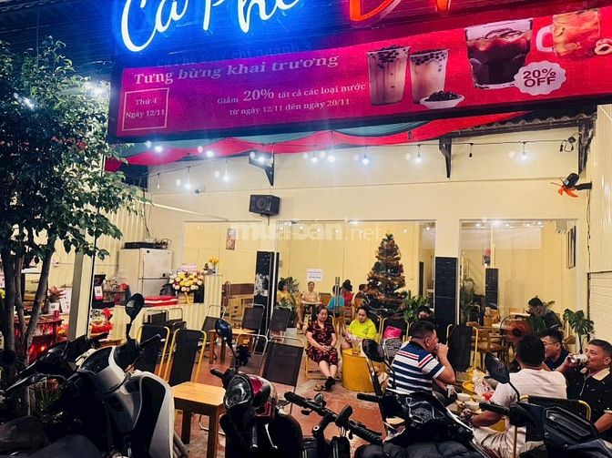 SANG NHƯỢNG QUÁN CAFE ĐANG HOẠT ĐỘNG – VỊ TRÍ ĐẸP GẦN CHUNG CƯ SAIGON 