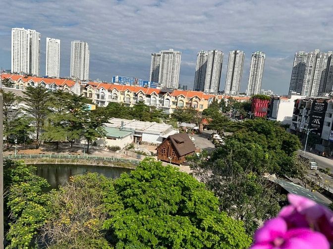 Bán đất sổ đỏ  bên hông cầu Him Lam giá 11,5 tỷ .
