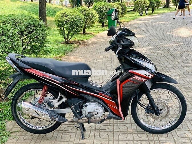 Honda Wave RSX 2013 Đen đỏ