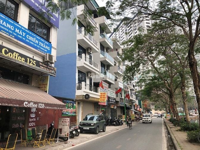 Nhà mặt phố Bờ Sông Sét, 65m2 x7T thang máy,oto vào nhà KD, buôn bán.