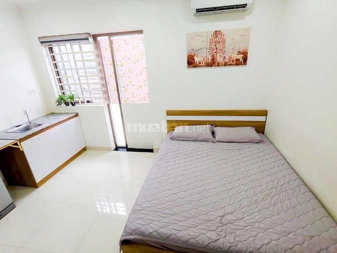 Cho Thuê Phòng Trọ Full Nội Thất , Có Thang Máy , Hầm Gửi Xe
