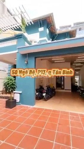 Bán nhanh Biệt thự Mặt tiền 50 Ngô Bệ , p13 cũ, 440m2 sàn, giá 63tỷ