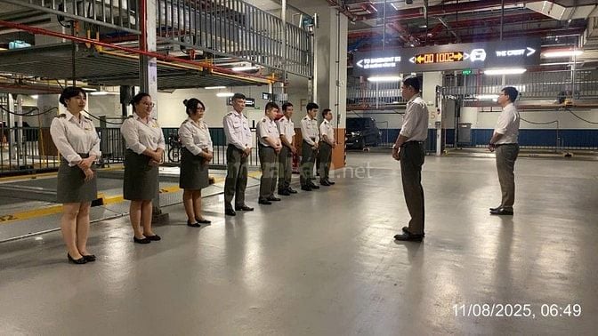 CẦN GẤP Nhân viên Giữ Xe Tại Q1,2,7,8 NHẬN LƯƠNG TUẦN
