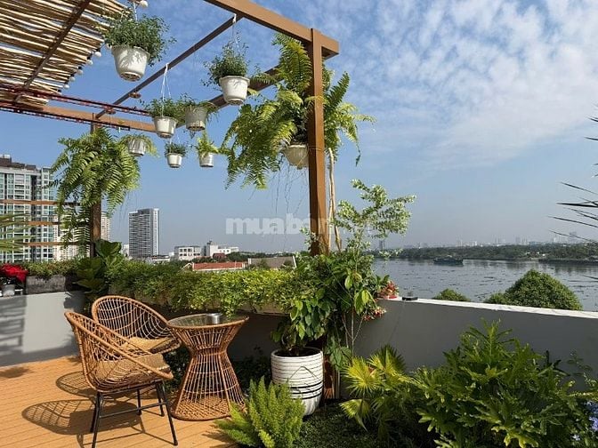 Bán căn hộ dịch vụ ven sông Thảo Điền - tài sản khan hiếm trung tâm