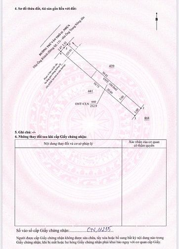 Đất sẵn vườn cây ăn trái 5x50m thổ cư 100m2 giá cực hời tại Trừ Văn Th