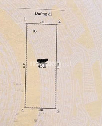 BAN NHÀ 4T TẠI NGÕ HOÀNG HOA THÁM - NGỌC HÀ DT45M MT 4m x4 T 11,68ty.