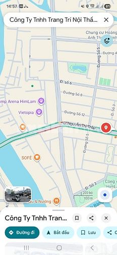 nhà MT Nguyễn Thị Thập, gần Lottemart, P Tân Quy, Q7, đang CT 110tr/ T