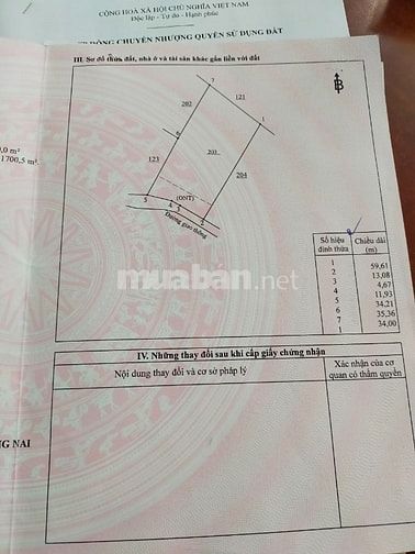 Chính chủ cần bán 2000m2 có 300m thổ cư mặt tiền nhựa cách DT762 500m 