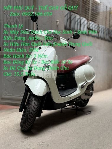 Thanh Lys Xe Tay Ga Attila 50cc SYM, Chính Chủ, Bảo Hành 3 Năm.