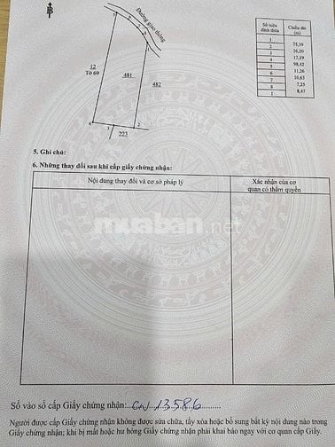 Bán đất gần đường Hùng Vương Siêu rẻ 