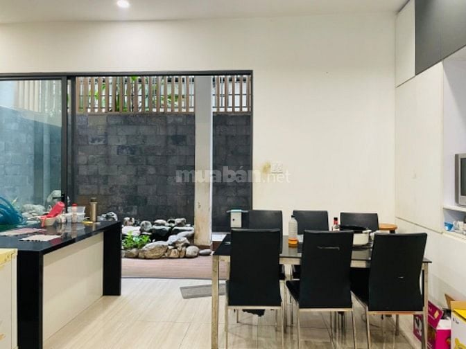 Biệt thự ven sông Bình Thạnh 7 x 18m - 4 Tầng cực đẹp, đường 10m