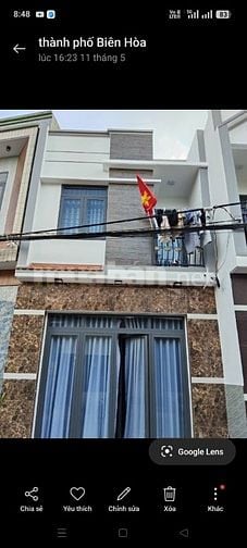 CẦN BÁN GẤP CĂN NHÀ MỘT TRỆT MỘT LẦU GẦN KHU CÔNG NGHIỆP A MA TA LONG 