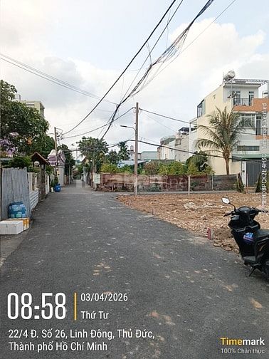Đất Linh Đông Hẻm Ô Tô Đường 22 